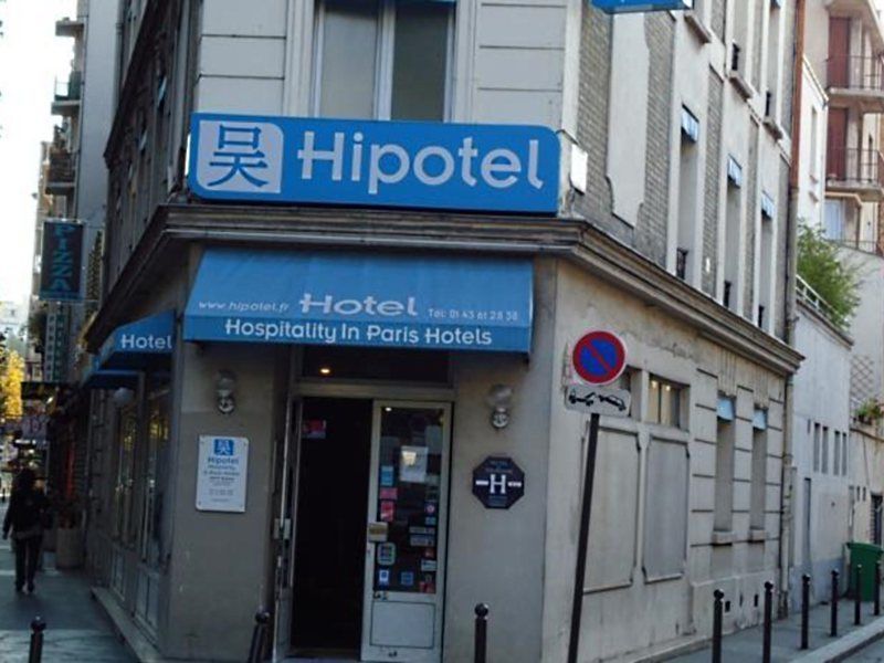 Hipotel Paris Belgrand Mairie Du 20Eme Kültér fotó