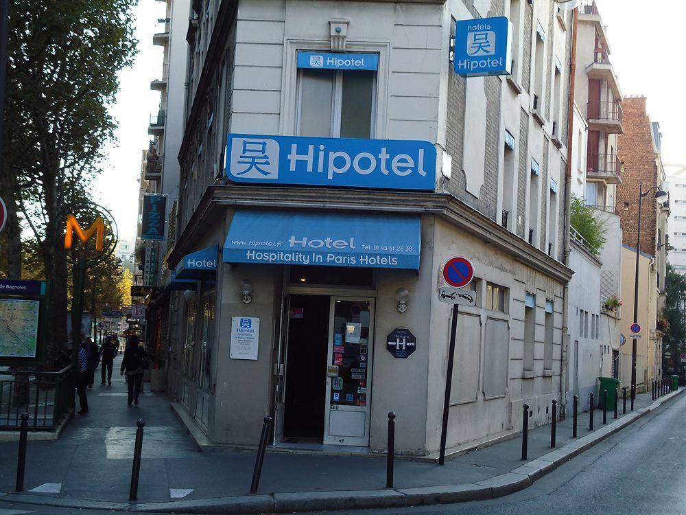 Hipotel Paris Belgrand Mairie Du 20Eme Kültér fotó